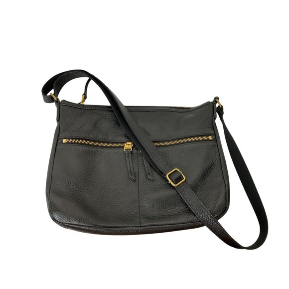 Fossil Leather Zipper Crossbody Bag - Picture 1 of 9